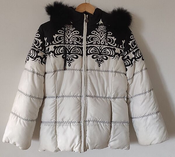 Зимняя куртка New Soon с натуральным мехом