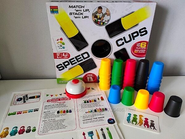 Увлекательная игра Быстрые колпачки Quick caps. В наличии.