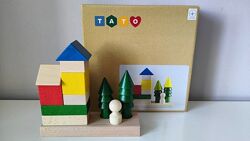 Дерев&acuteяний конструктор пірамідка Будиночок у лісі КС-004, ТАТО