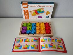 Деревянная головоломка Тетрис Wisdom block. В наличии.