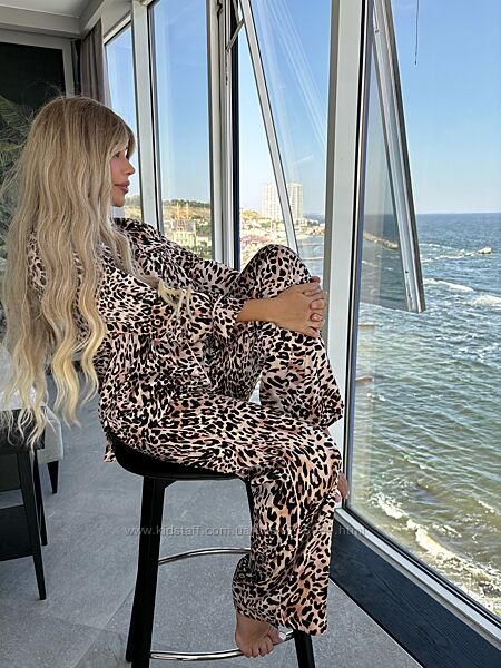 Сатиновые пижамы Виктория Сикрет Victorias Secret, оригинал