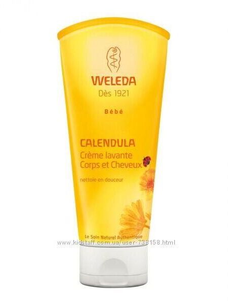 Шампунь-гель для тела и волос Weleda