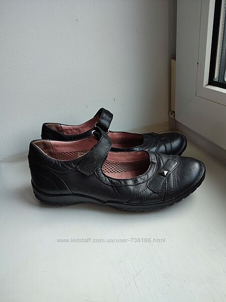Кожаные туфелки Geox 33-34р. 22 см.