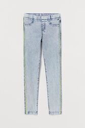 Легкие джинсы джегинсы НМ. Размер 10-11лет.