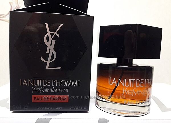 Мужская парфюмированная вода La Nuit De L&acuteHomme Yves Saint Laurent