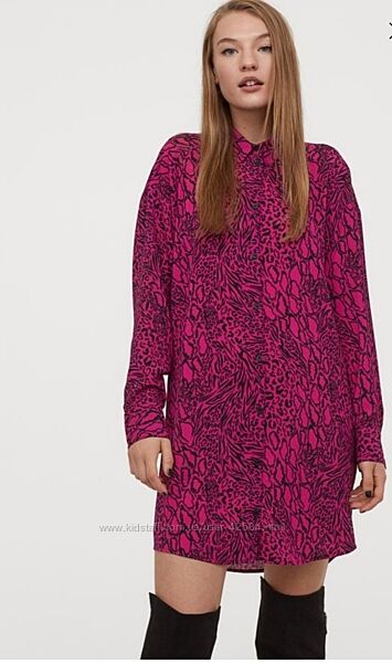 Платье рубашка H&M