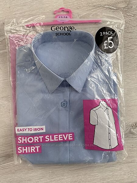 Блакитна сорочка 13/14 років