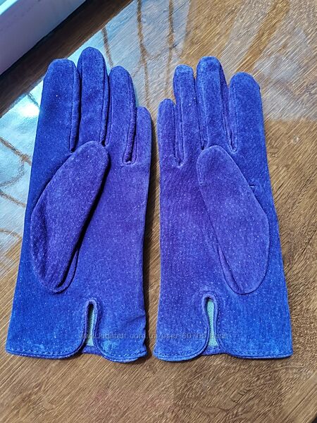 Замшевые перчатки s