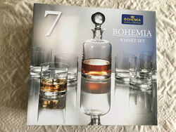 Графін і бокали для віскі Bohemia 7 предметів