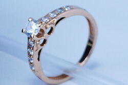 Золотое кольцо 585пр. 