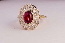 Золотое кольцо 750 пробы с бриллиантами 1.2кт