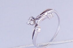 Золотое кольцо 585 с бриллиантом 0, 114карат