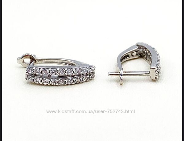 Золотые серьги 585пр