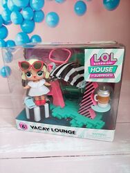 LOL Surprise OMG House Vacay Lounge Лол Сюрприз Лаунж зона гамак