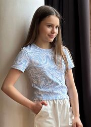 Футболка для дівчини, бавовна