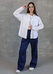 Палаццо джинс для дівчат