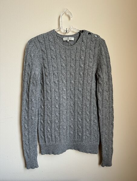 Кашемировый свитер джемпер Gerto Oslo Cashemere.