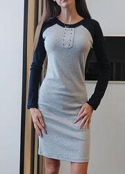 Платье реглан