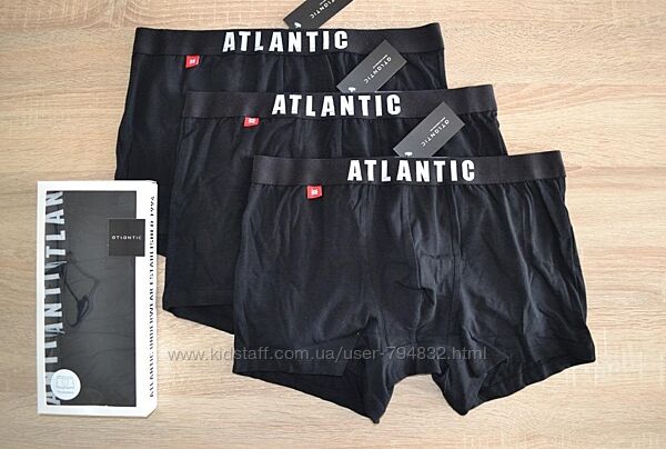 Чоловічі труси боксерки мужские трусы шорты  Atlantic наборы