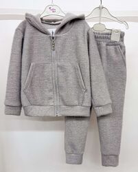 Костюм для дівчинки на блискавці капюшон альпака