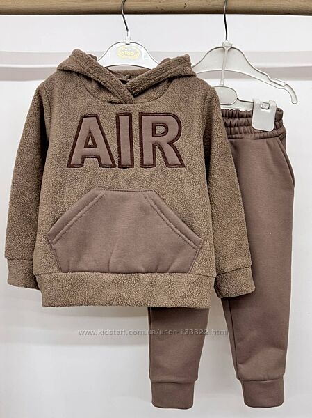 Костюм теплий дитячий на флісі для дівчинки хлопчика