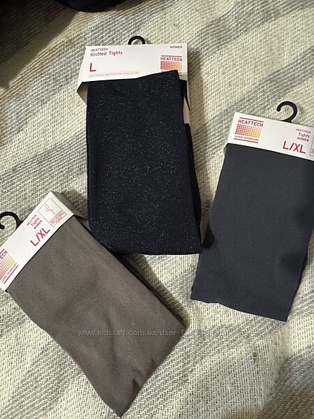 Теплі колготи термо колготи uniqlo