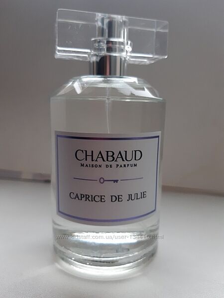 Caprice de Julie Chabaud Maison de Parfum распив, новинка