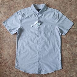 Новая мужская рубашка с коротким рукавом Primark