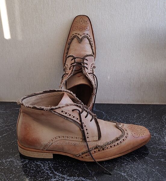 Кожаные мужские итальянские ботинки Giorgio