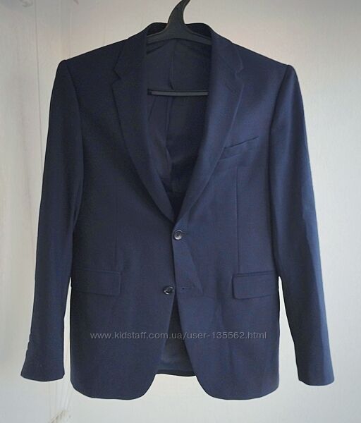 Пиджак мужской Zara тёмно-синий designed by Tessuti Piemontesi