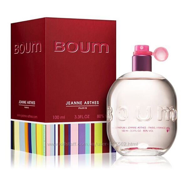 Парфумована вода для жінок Jeanne Arthes BOUM Pour Femme 100мл