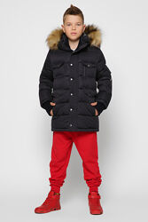 Стильный зимний пуховик, куртка для мальчика X-Woyz р.38, на рост 140-146