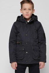 Модная демисезонная куртка-парка для мальчика X-Woyz, 134-140