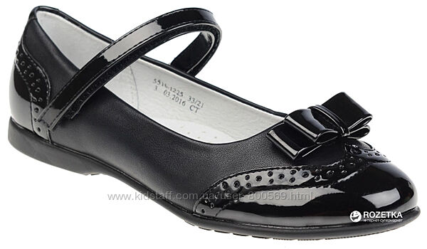 Туфли для девочки новые чёрные размер 33,35,36