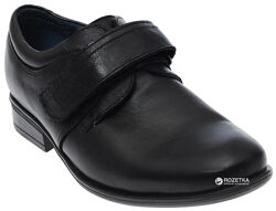 Туфли ортопедические кожаные Лапси для мальчика новые чёрные р. 35