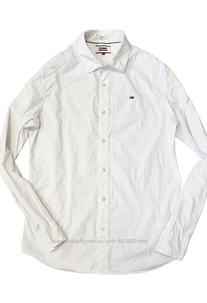Белая рубашка ф-мы Tommy Hilfiger, подросток р.164, 170, оригинал