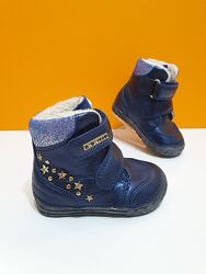 Кожаные зимние ботинки DDStep 19р 029-24B