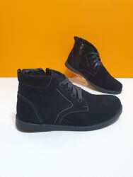 Кожаные демиботинки Jordan 33р 6025