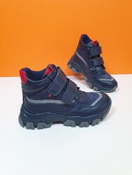 Кожаные демиботинки TopKids 31-36р 778-F