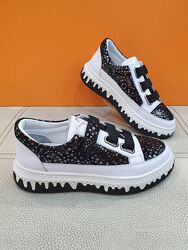 Кожаные кроссовки K. Pafi 32р 16-356