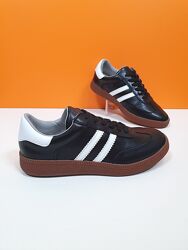 Шкіряні Кросівки Hengji 39р 8009-2