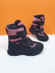 Шкіряні зимові термочобітки TopKids 31-36р K37-04