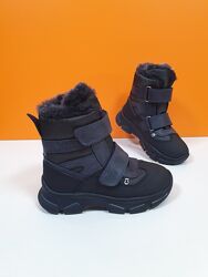Шкіряні зимові термочобітки TopKids 34-36р K37-03