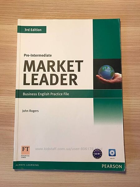  Книга Market Leader, Pre-Intermediate Business English Practice CD