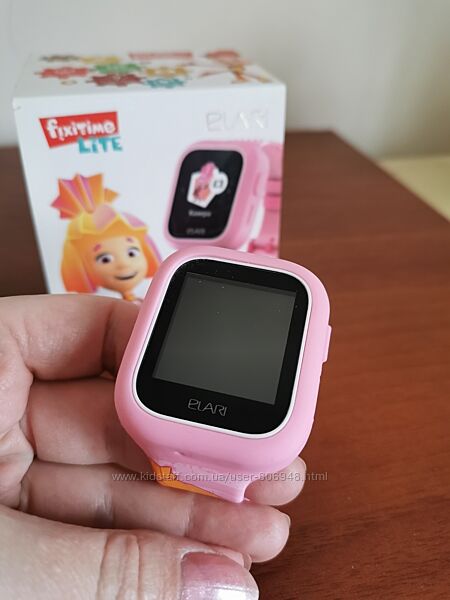 Детские часы смартчасы Elari FixiTime Lite Pink