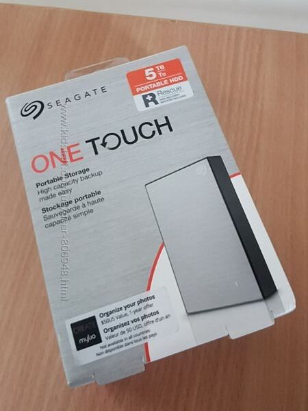 Жесткий диск внешний Seagate One Touch 4TB 2.5&acute&acute USB 3.0 External Silver S