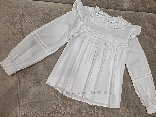 Білосніжна блузка Zara