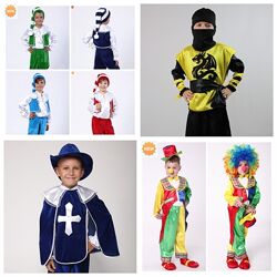 Карнавальні костюми дітячи та дорослі. тільки продаж.