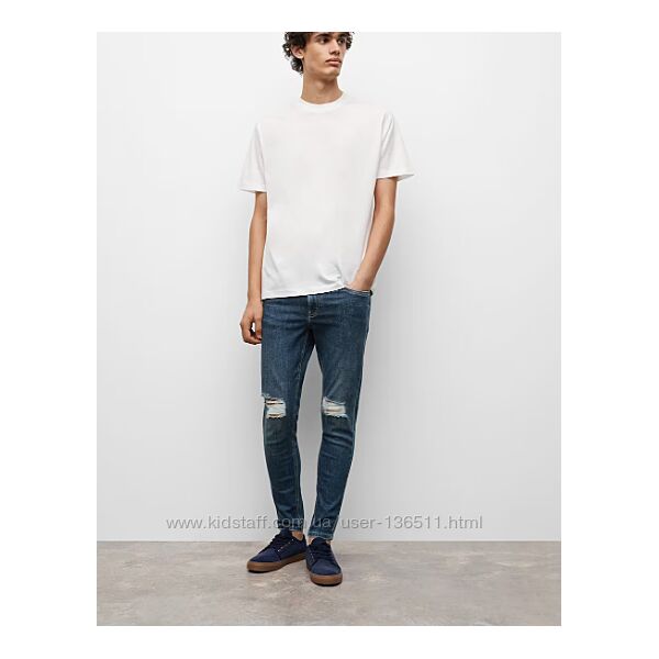 Качественные подростковые джинсы Манго рост 175-180 см