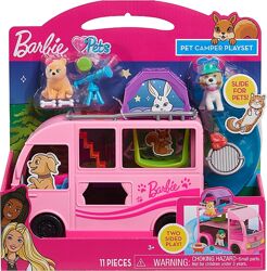 Игровой набор Barbie Pet Camper Домик на колёсах Кемпер питомцев